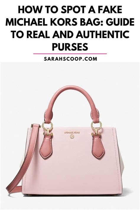 how do you tell a fake michael kors bag|authenticate michael kors bag.